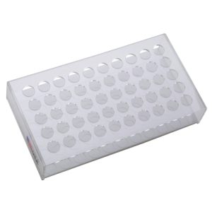 Rack Sample Cup 50 Place, Acrylic 13mm