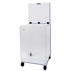 Mobile Big Beta Box w Hinged Lid, Acr