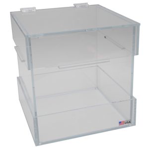 Holder for Disposal Box Bench, Acrylic