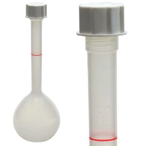Flask Volumetric w Screw Cls, PP 250mL