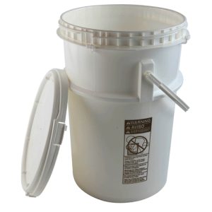 Pail w Screwtop, HDPE 6gal