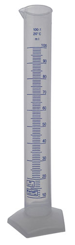 Cylinder Printed Graduated, PP 100mL