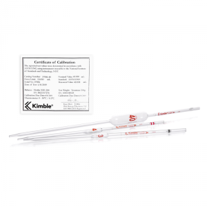 Volumetric Pipet, Class A, TD, Serialized and Certified BLACK, 9mL