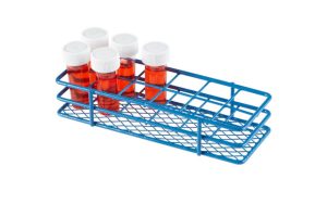 Coated Wire Tube Rack 20-25mm 2x6 Format, Blue