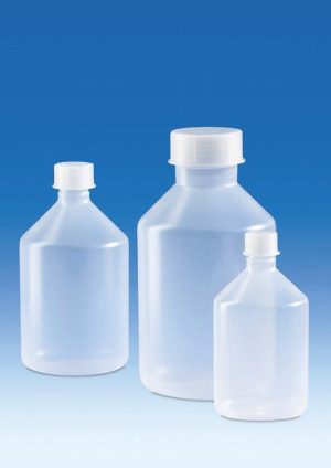 Reagent Bottle, PP, GL18 cap, 100mL, pack of 20