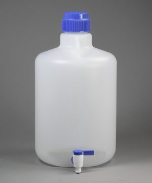 CARBOY W/SPIGOT,5 GALLON,PP