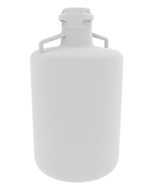 Carboy, Round Industrial, 20L HDPE, VersaCap 83mm, 1/EA
