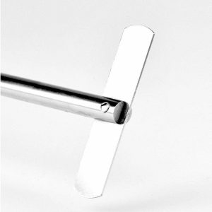 Straight stirrer, 316L stainless steel