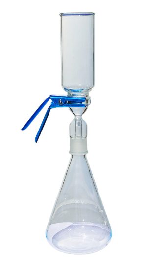 EZFlow, Assembly, 2000mL Flask, 500mL Funnel w/Ø47mm Glass Membrane, 1/EA