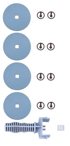 Service kit: MD1C (with diaphragm key),PC3001,PC2001 Vario