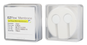 EZFlow Membrane Disc Filter, PES, 0.45µm, 13mm, Non-Sterile, 100/PK