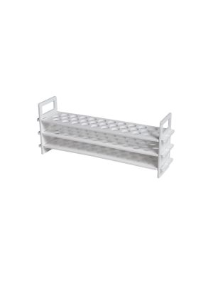 United Scientific™ PLASTIC TEST TUBE RACKS, 3-TIER, 20MM X 40 TUBES
