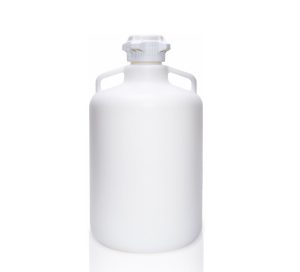 EZLabpure™  20 L Round Carboy, HDPE, Foxx 83B VersaCap, 1/EA