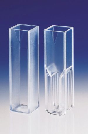 Cuvette, PMMA,Semi-micro,min vol 1.5 mL, max 3.0mL,pk of 100