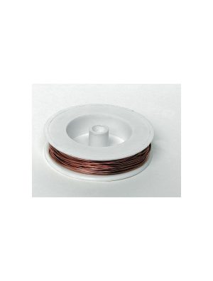United Scientific™ SOFT BARE COPPER WIRE, 24-GAUGE, 1-POUND SPOOL