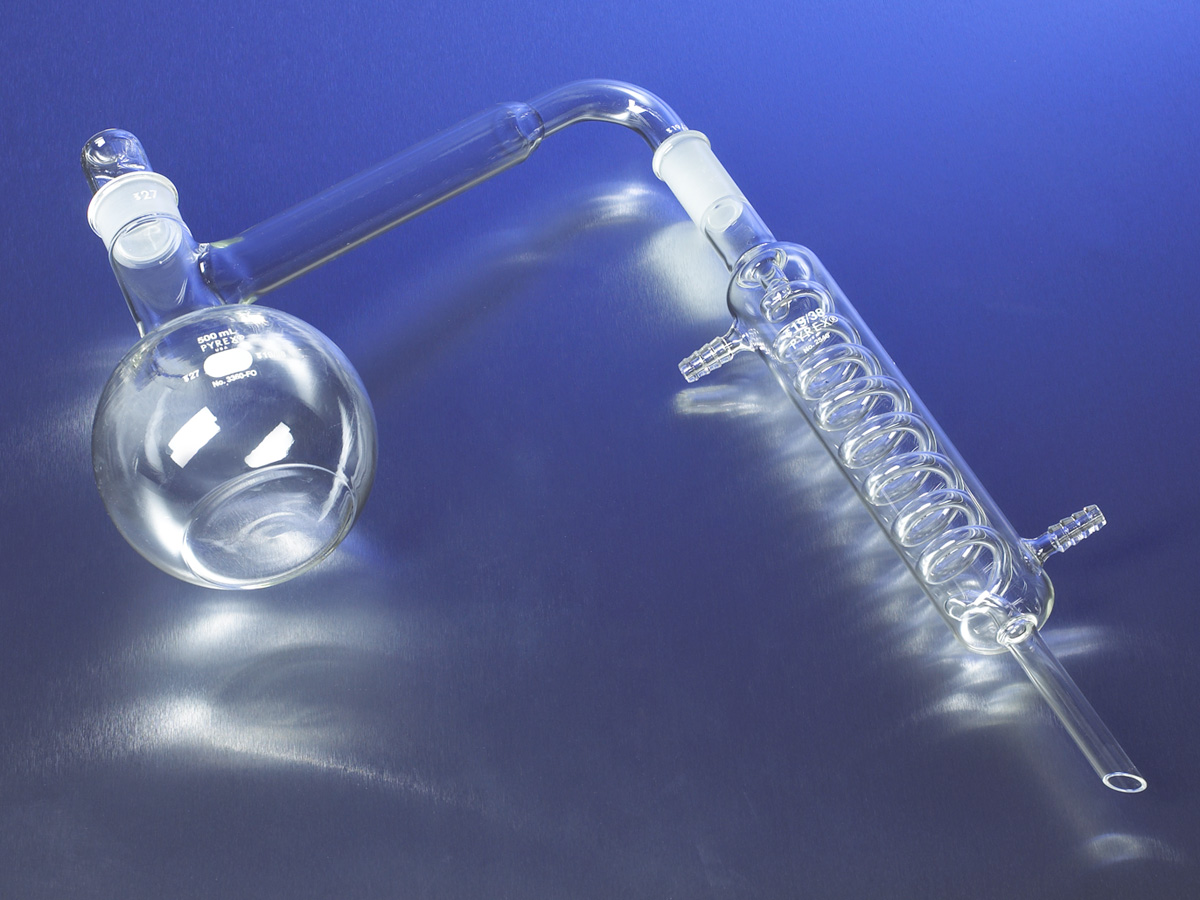 PYREX 1L Replacement Flask with Standard Taper Stopper, 19/38 Standard Taper Joint