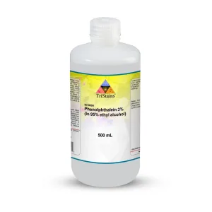 Phenolphthalein 3% in Ethanol - 500mL