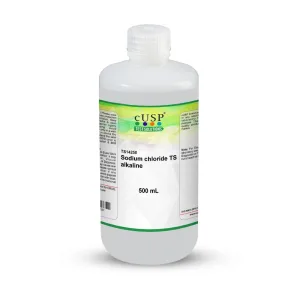Sodium Chloride TS, Alkaline - 500mL