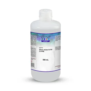 Silver Nitrate 0.010N (0.010M) - 500mL